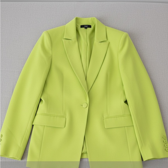 INC International Concepts Bright Green Blazer New size L - Picture 4 of 11